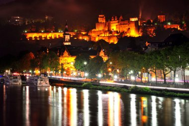 renkli gece Heidelberg