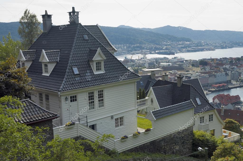 House in Bergen. Norway.