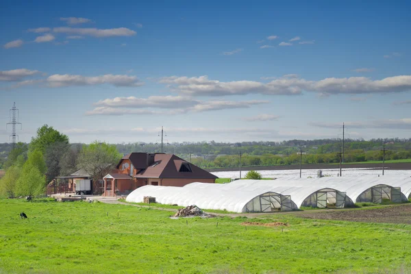 Gård. — Stockfoto