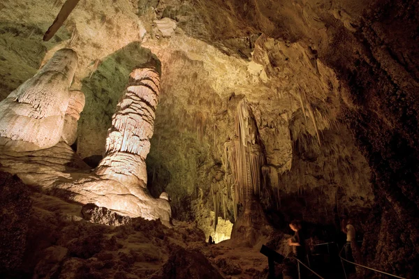 Ótimo quarto, Cavernas Carlsbad — Fotografia de Stock