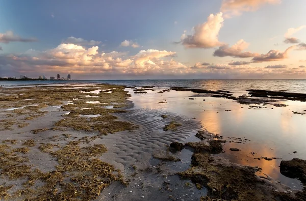 Nascer do sol sobre Miami Beach — Fotografia de Stock