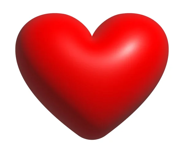 Forma Coração Vermelho Coração Ícone Amor Botões Semelhantes Para Emoji — Fotografia de Stock
