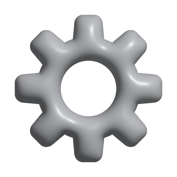 Κουμπιά Γρανάζι Ρύθμιση Εικονίδιο Σύμβολο Επισκευής — Φωτογραφία Αρχείου
