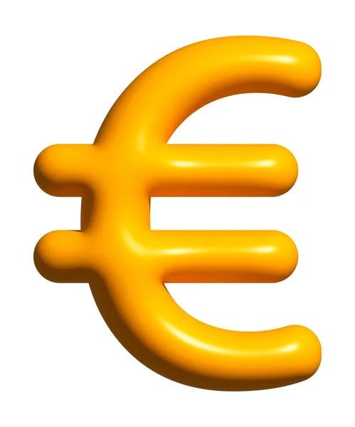 Euro Monnaie Symbole Monnaie Signe Eur — Photo