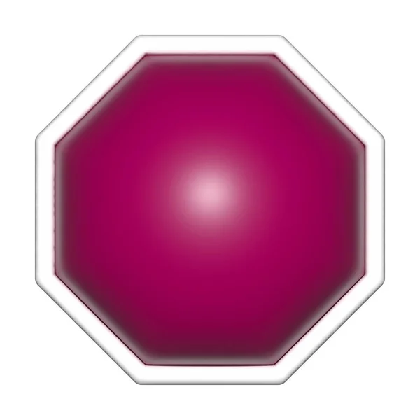 Octagon Vormen Geometrische Basis Eenvoudige Achthoek Vorm — Stockfoto