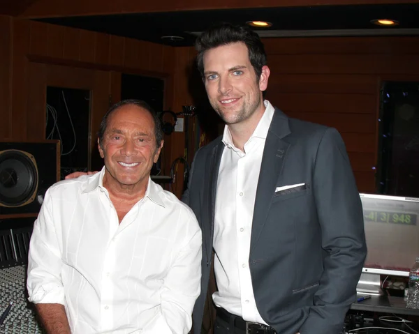 Paul Anka, Chris Mann — Foto de Stock