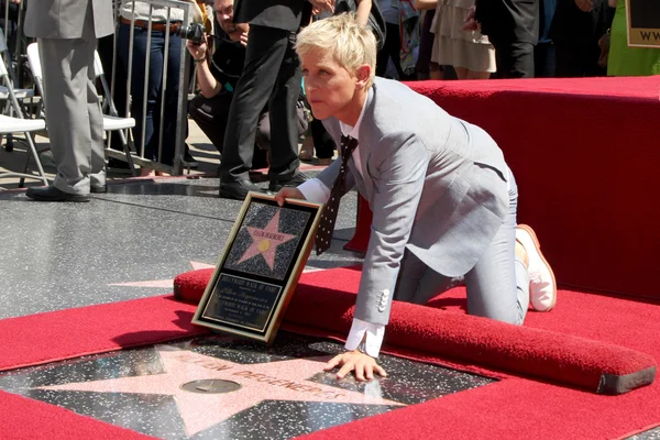 Ellen DeGeneres Ordförande — Stockfoto