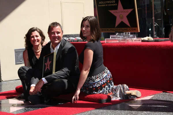 Amy Grant, Vince Gill and Vince's daughter — Stock Photo, Image