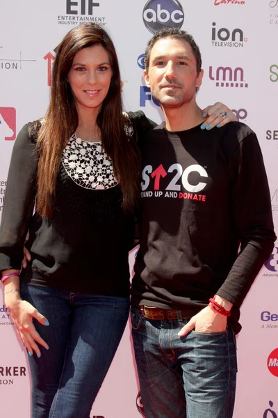 Jenna morasca und ethan zohn — Stockfoto