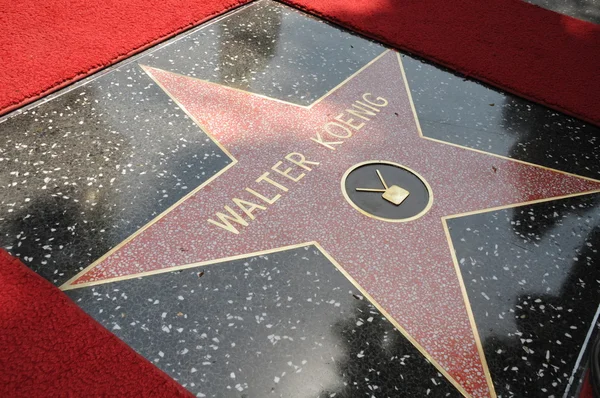 Walter Koenig Star — Stockfoto