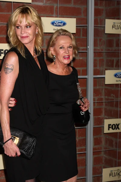 Melanie griffith und tippi hedren — Stockfoto