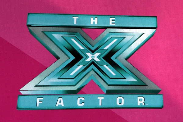 Λογότυπο του x-factor — Φωτογραφία Αρχείου