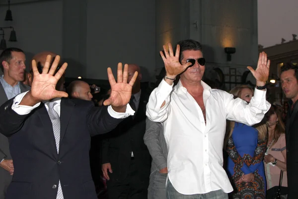 La reid, cowell simon — Foto Stock