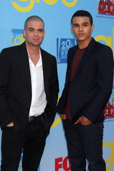 Mark Salling e Jacob Artist — Foto Stock