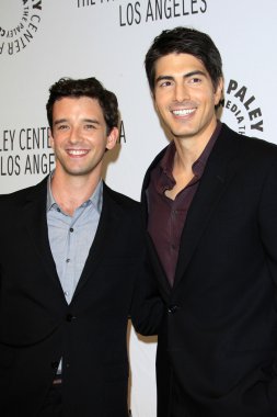Michael Urie, Brandon Routh