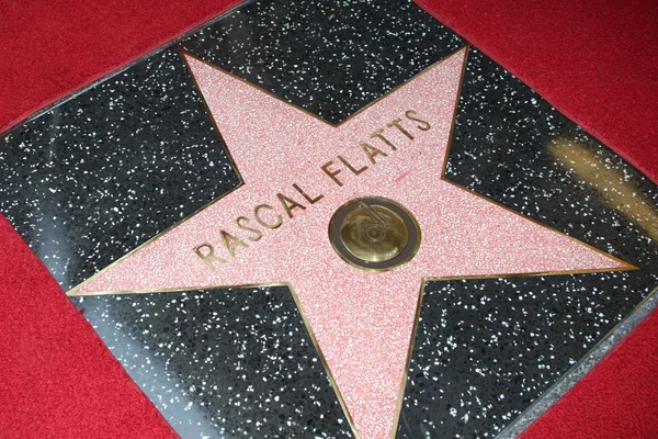 Rascal Flatts Star — Stock Photo, Image