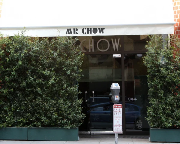 Mr chow resturant — Stockfoto