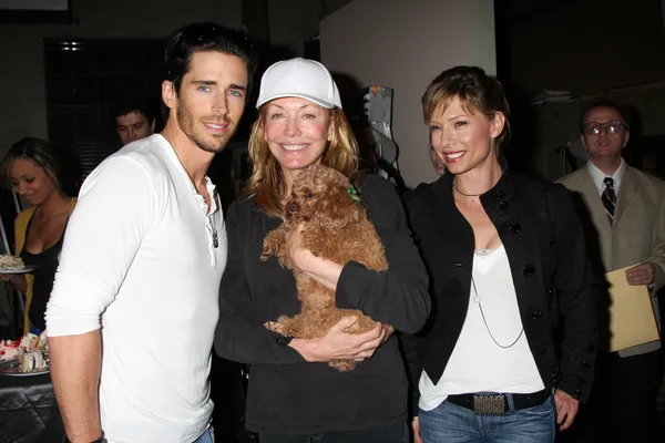 Brandon beemer, lesley-anne aşağı, sarah brown — Stok fotoğraf