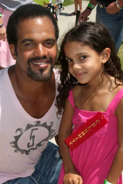 Kristoff St. John, Daughter — Stock Photo, Image