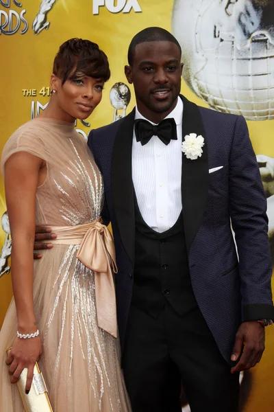 Eva Marcille, Lance Gross — Foto de Stock