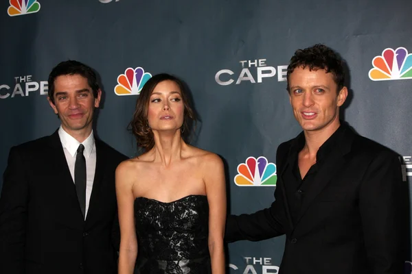 James frain, summer glau, david Lyon — Stockfoto