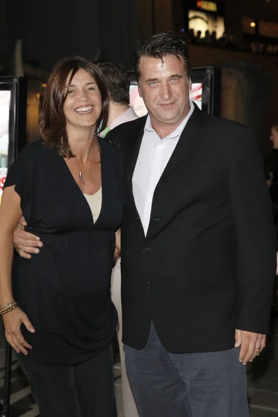 Daniel Baldwin and wife Joanne Smith Baldwin — Stock Photo, Image