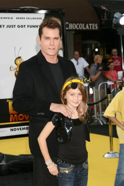 Ray Liotta & Figlia Karsen — Foto Stock