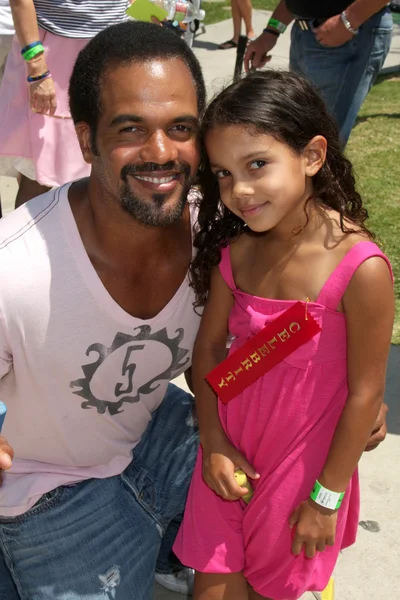 Kristoff St. John, Daughter — Stock Photo, Image