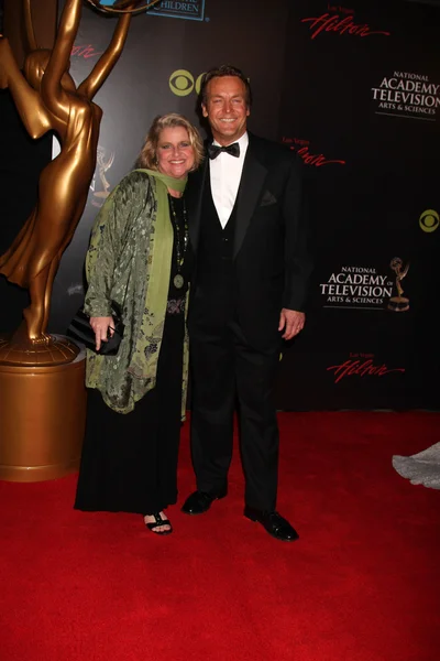 Doug Davidson & Frau Cindy — Stockfoto