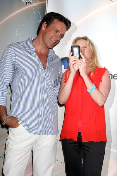 David James Elliott & Virginia Madsen — Stock fotografie