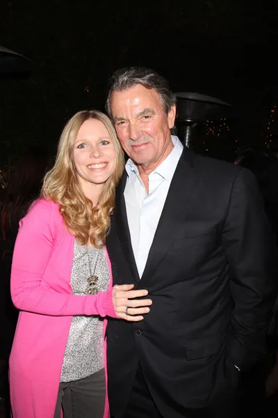 Lauralee Bell ve Eric Braeden — Stok fotoğraf