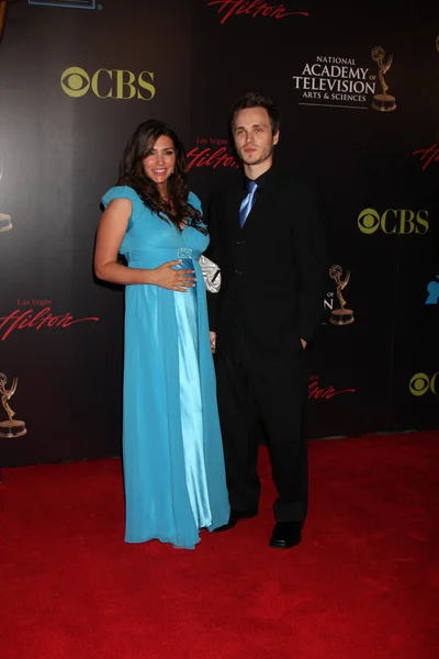 Jonathan Jackson & Esposa — Foto de Stock