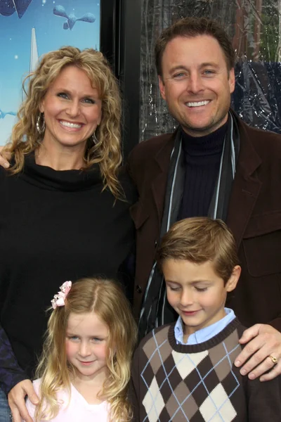 Chris Harrison & familie — Stockfoto