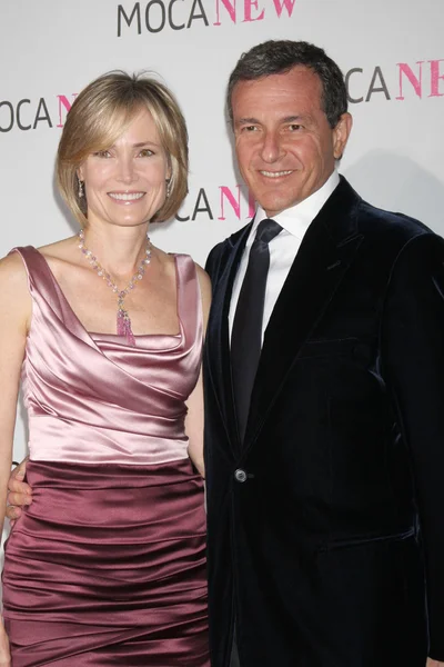 Willow Bay & Bob Iger — Stockfoto