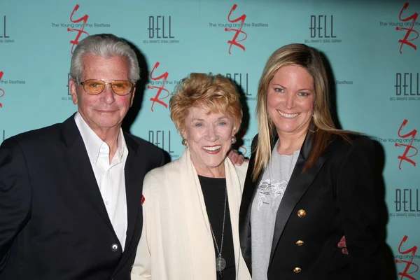 Paul Rauch, Jeanne Cooper, Maria Bell — Stock Photo, Image