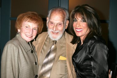 Kate Linder, with her parents