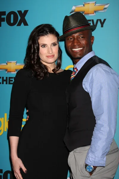 Idina Menzel & Taye Diggs — Foto Stock