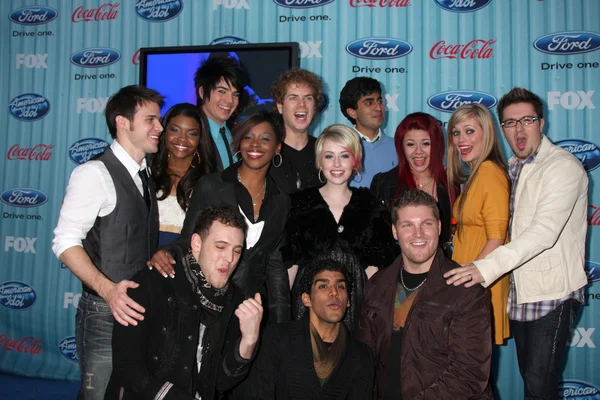 American Idol Top 13 — Stock Photo, Image