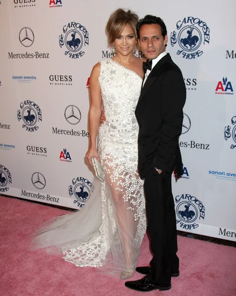 Jennifer Lopez, Marc Anthony — Stockfoto