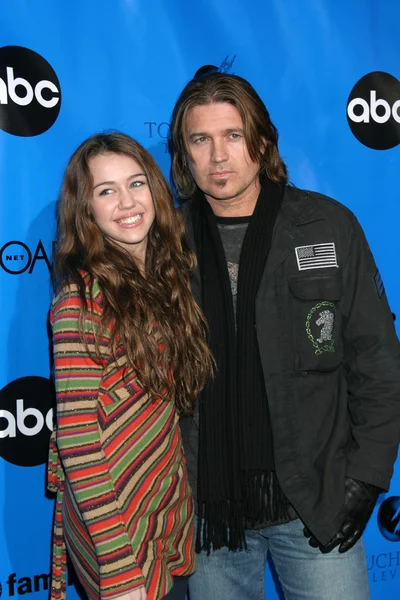 Miley & Billy Ray Cyrus — Foto Stock