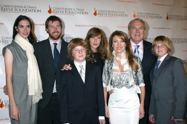 Jane Seymour & Família — Fotografia de Stock