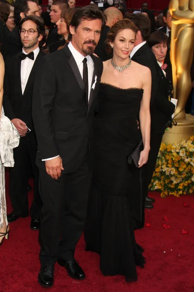 Josh Brolin and Diane Lane — Stock Photo, Image
