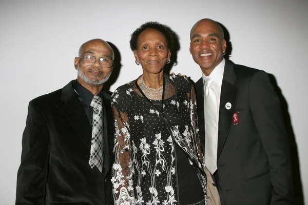 Phill Wilson & Parents — Stock Photo, Image