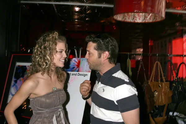 AnnaLynne Mccord idealna Jason Priestley — Zdjęcie stockowe