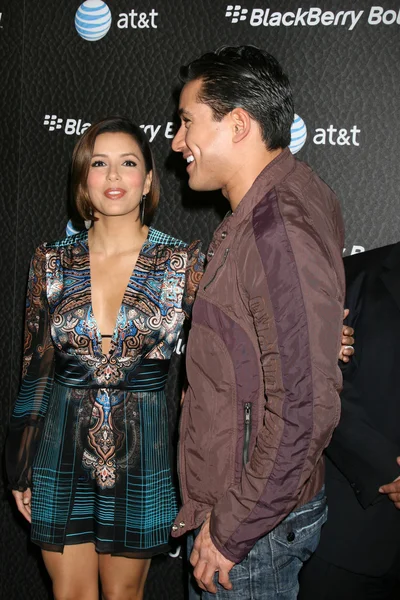 Eva Longoria & Mario Lopez — Stock Photo, Image