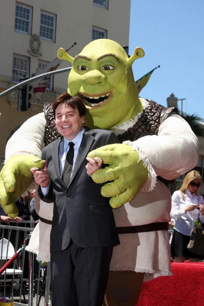 Mike Myers & Shrek — Stockfoto