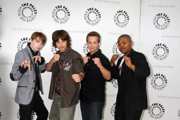 Dylan Riley Snyder, Leo Howard, Jason Earles, Alex Christian — Stockfoto