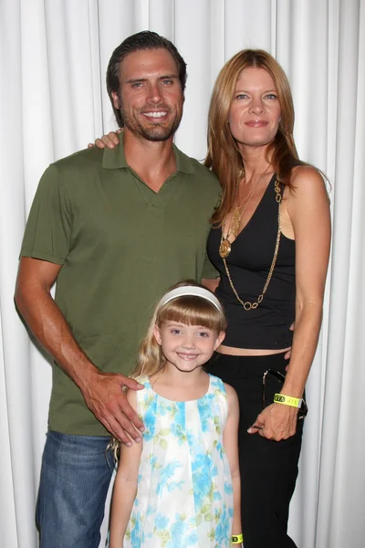 Joshua Morrow, Samantha Bailey, Michelle Stafford — Zdjęcie stockowe