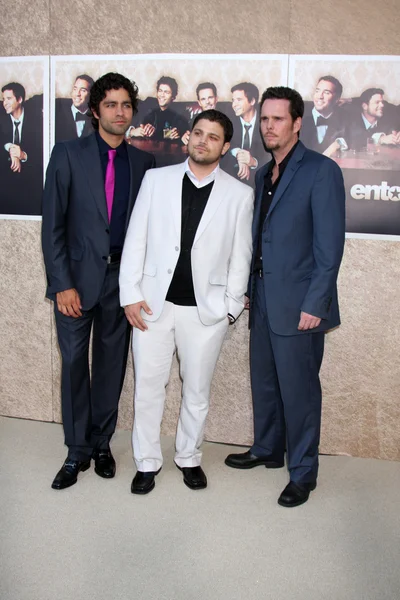 Adrian Grenier, Jerry Ferrara, Kevin Dillon — Zdjęcie stockowe