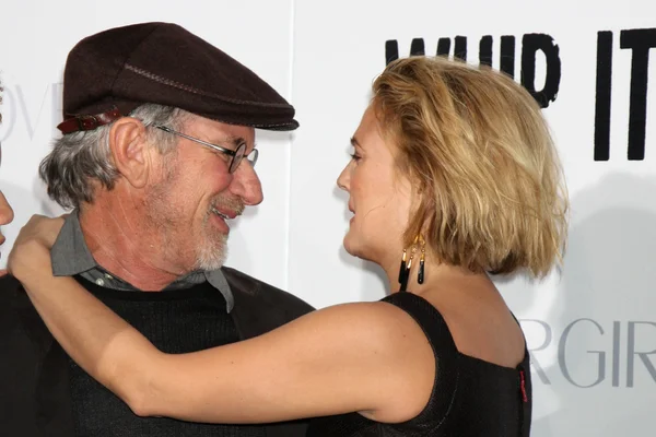 Steven Spielberg, Drew Barrymore — Stockfoto